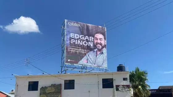 COLOCA EDGAR PIÑON ESPECTACULARES EN LA CIUDAD