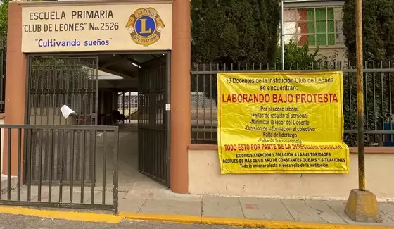TRABAJAN BAJO PROTESTA EN LA PRIMARIA CLUB DE LEONES