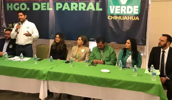 DARIO LUNA, COORDINADOR DEL PVEM EN PARRAL