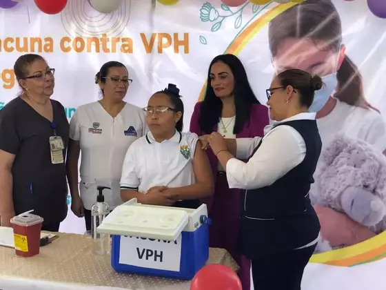 ARRANCA CAMPAÑA DE VACUNACION CONTRA VPH