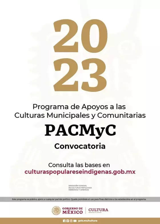 INVITAN AL PCMYC EDICIÓN 2023